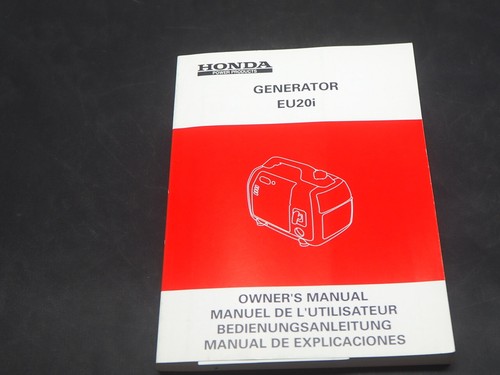 Honda generator eu20i owner - eu20i,