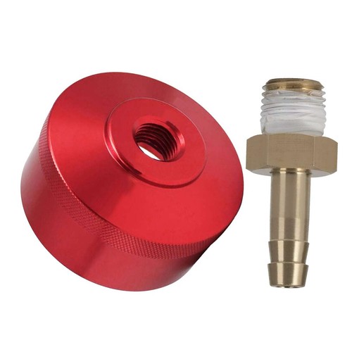 Extended run fuel cap with - run,
